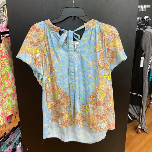 Top Sleeveless By Current Air In Floral Print, Size: M