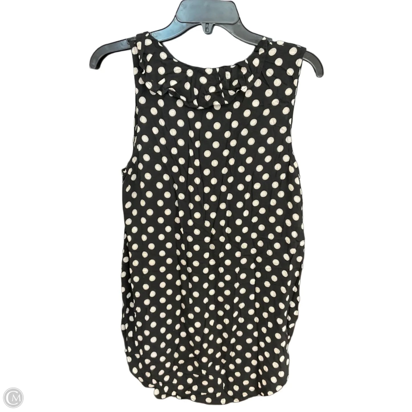 Top Sleeveless By Maeve In Polkadot Pattern, Size: Xl
