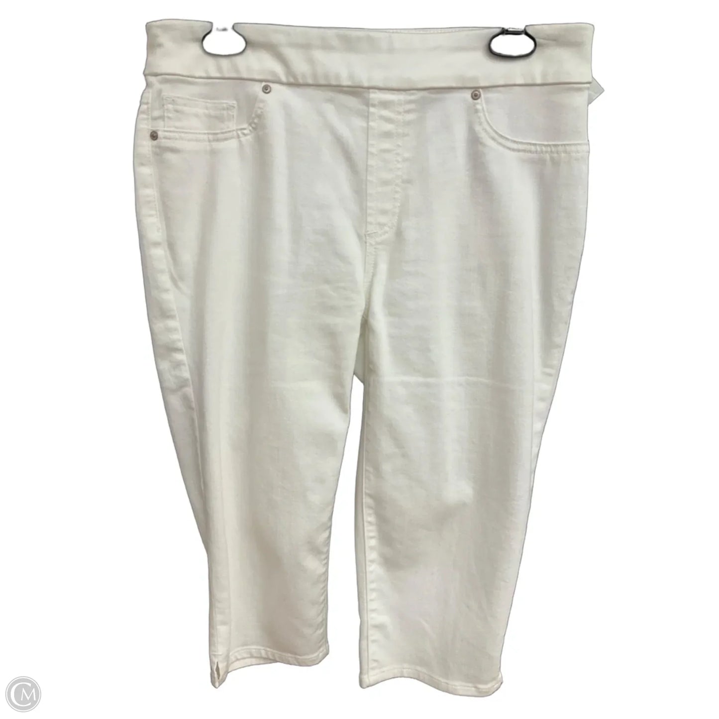 Capris By Chicos In White, Size: 6