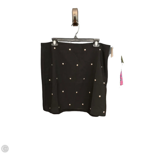 Skirt Midi By Loft In Black, Size: Xl