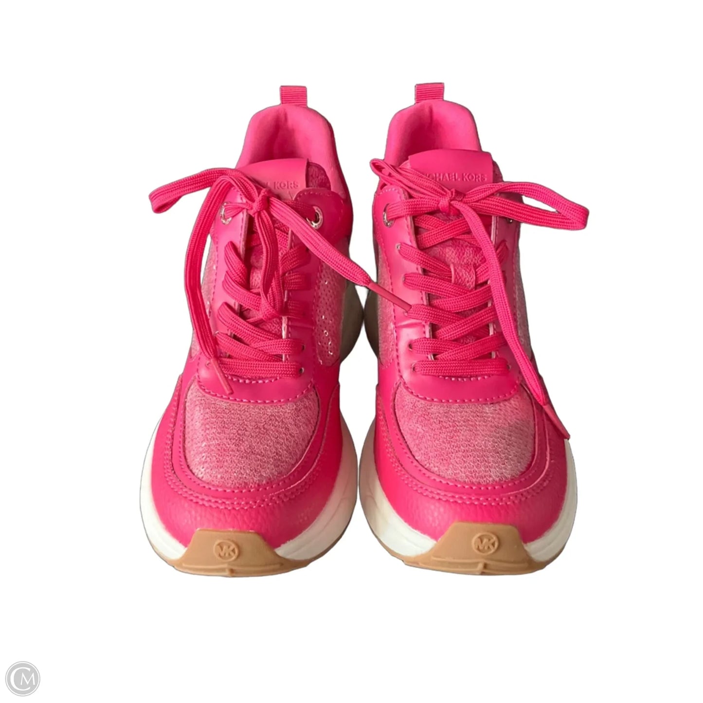 Shoes Designer By Michael Kors In Pink, Size: 6.5
