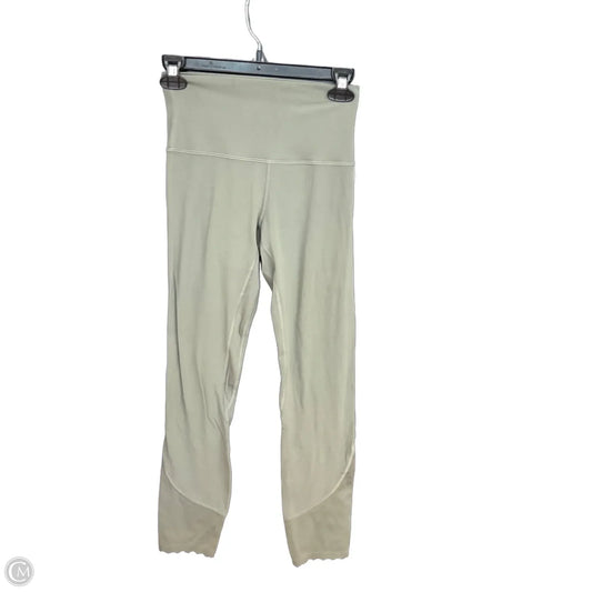 Athletic Leggings By Lululemon In Green, Size: 4