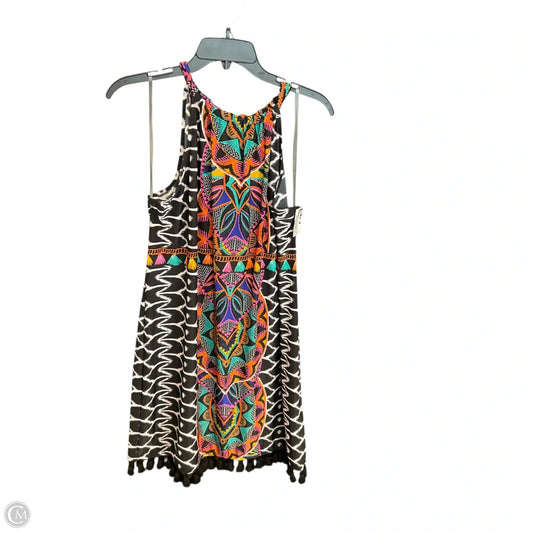 Dress Casual Midi By Trina By Trina Turk In Multi-colored, Size: L