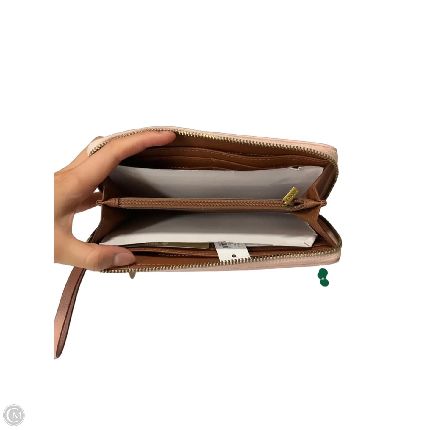 Wallet By Fossil, Size: Large