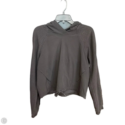 Athletic Sweatshirt Hoodie By Lululemon In Black, Size: S