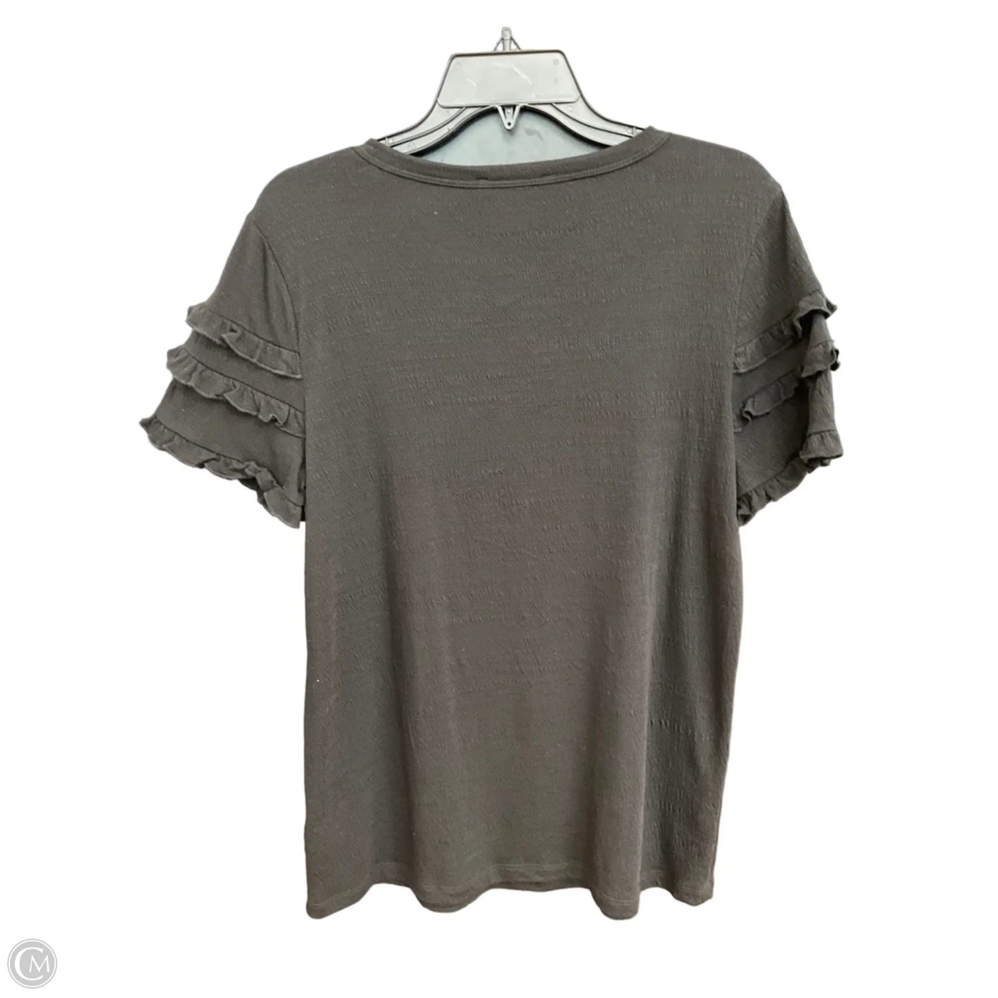 Top Short Sleeve By Doe & Rae In Black, Size: M