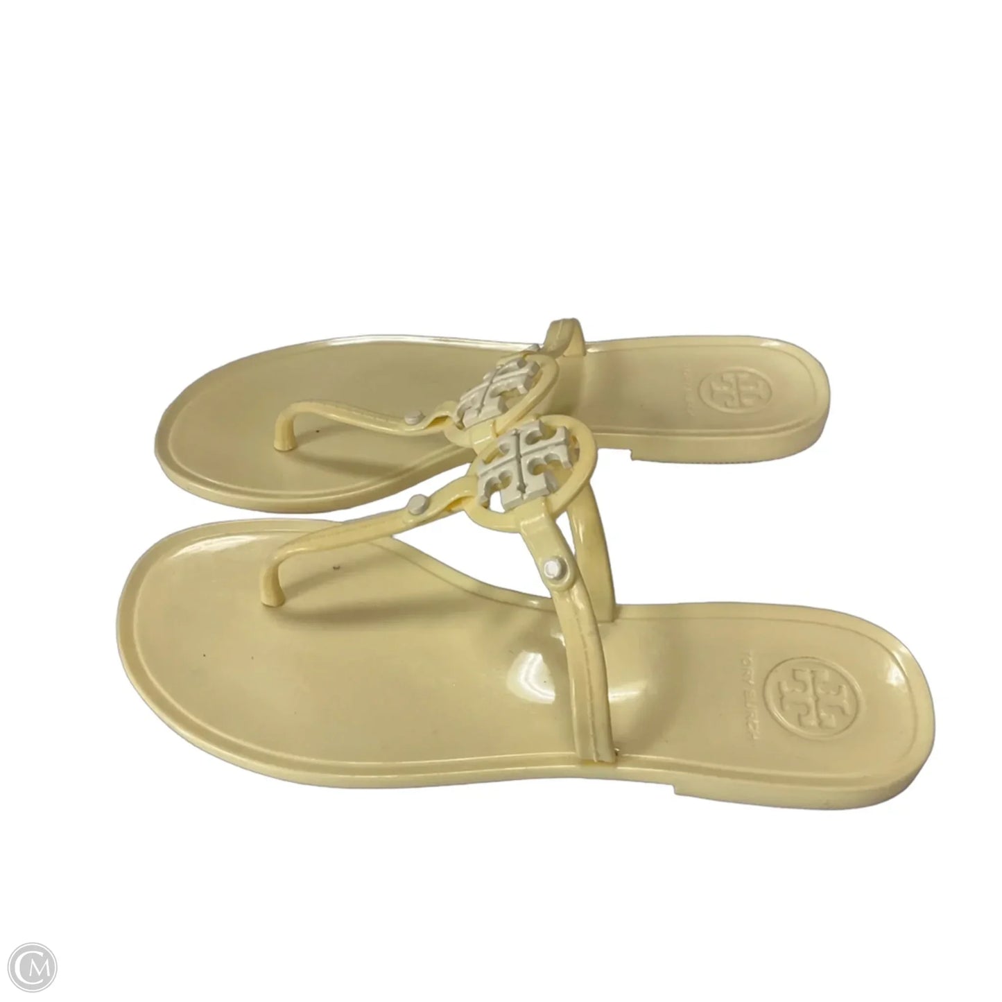 Sandals Designer By Tory Burch In White, Size: 6