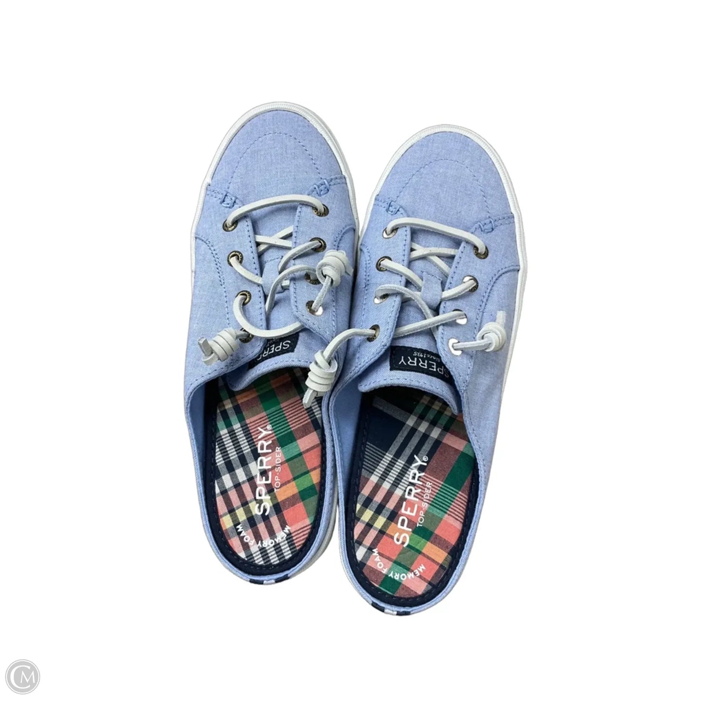Shoes Sneakers By Sperry In Blue, Size: 8