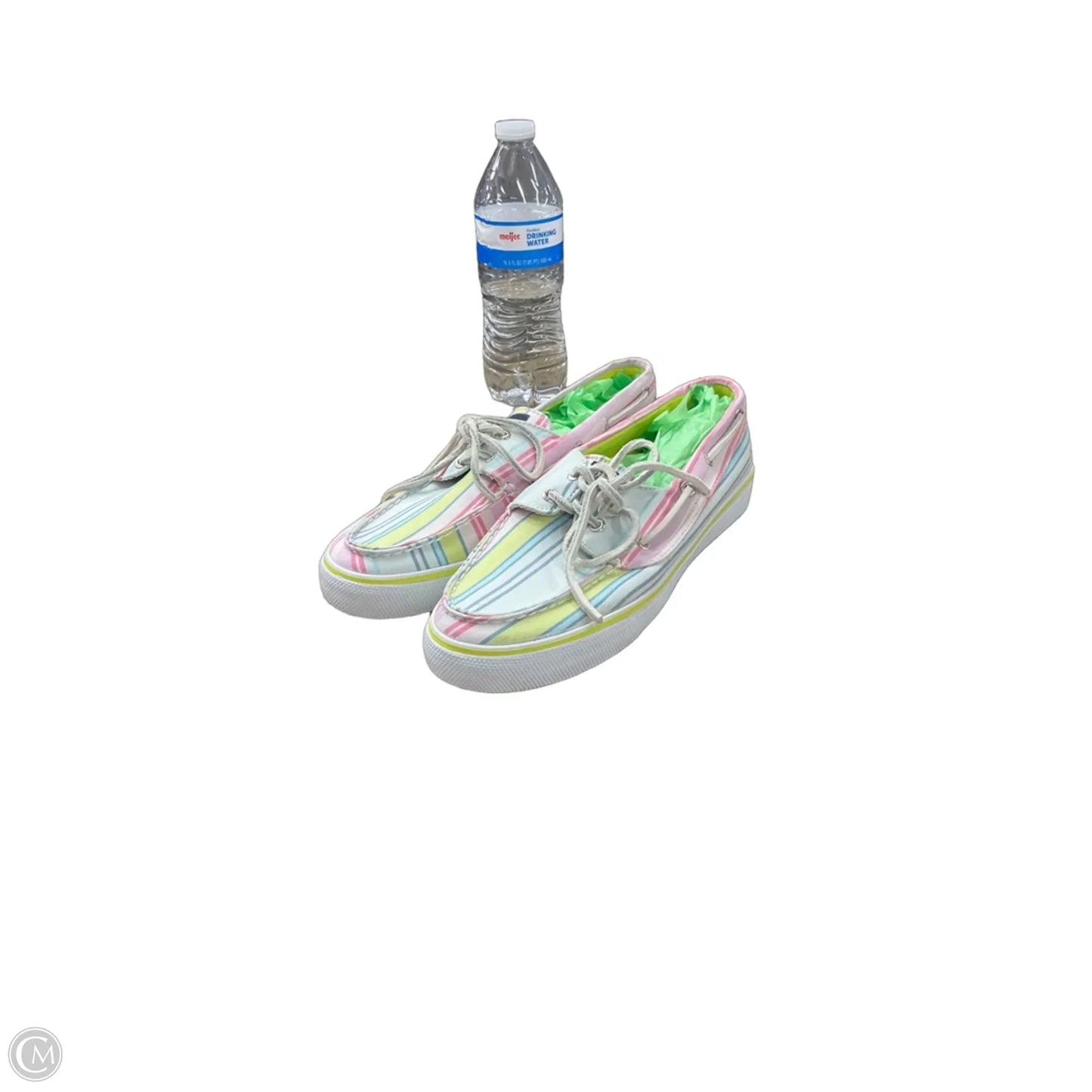 Shoes Sneakers By Sperry In Striped Pattern, Size: 8