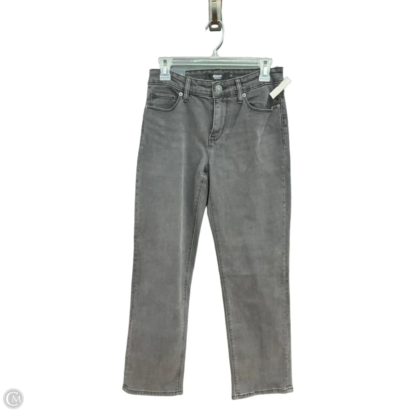 Jeans Straight By Hudson In Black, Size: 4