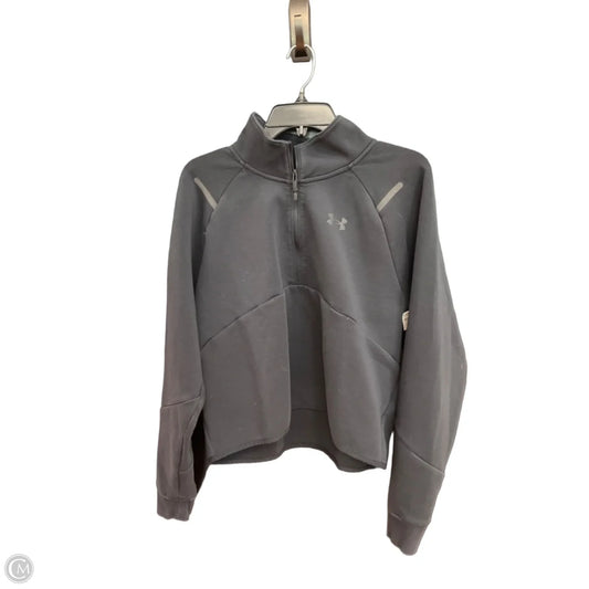 Sweatshirt Collar By Under Armour In Black, Size: M