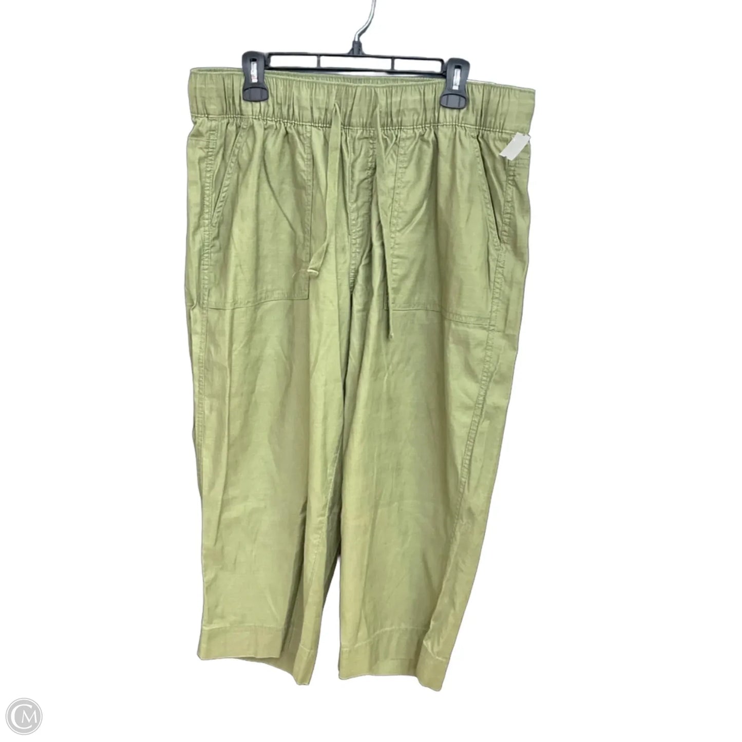 Capris By Lane Bryant In Green, Size: 14