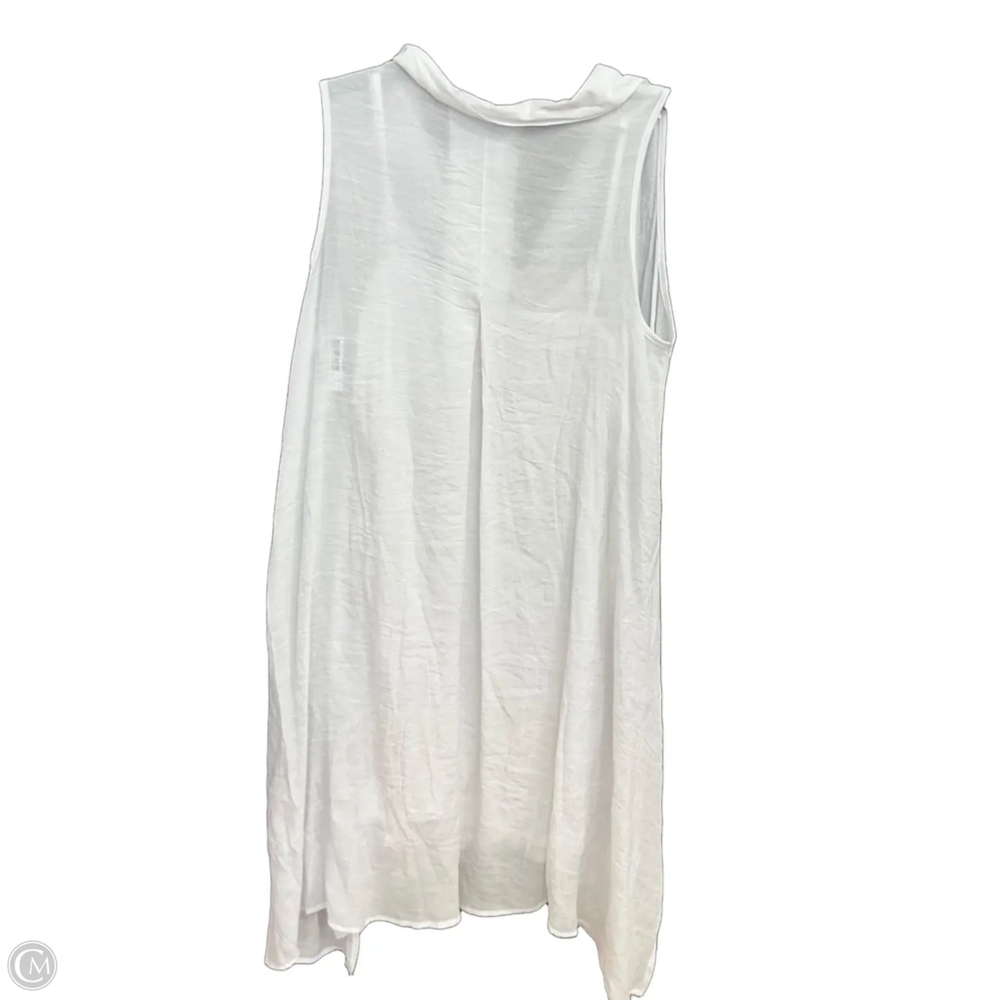 Dress Casual Midi By Clothes Mentor In White, Size: Xl