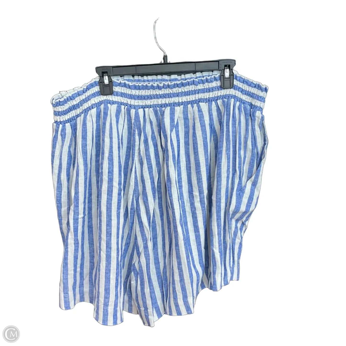 Shorts By Ava & Viv In Striped Pattern, Size: 3x