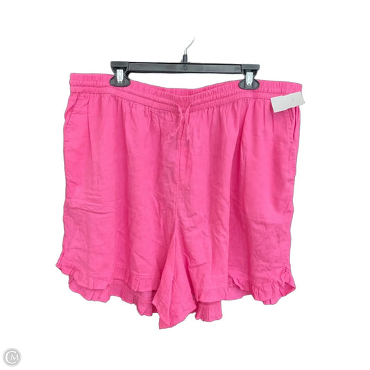Shorts By Crown And Ivy In Pink, Size: 3x