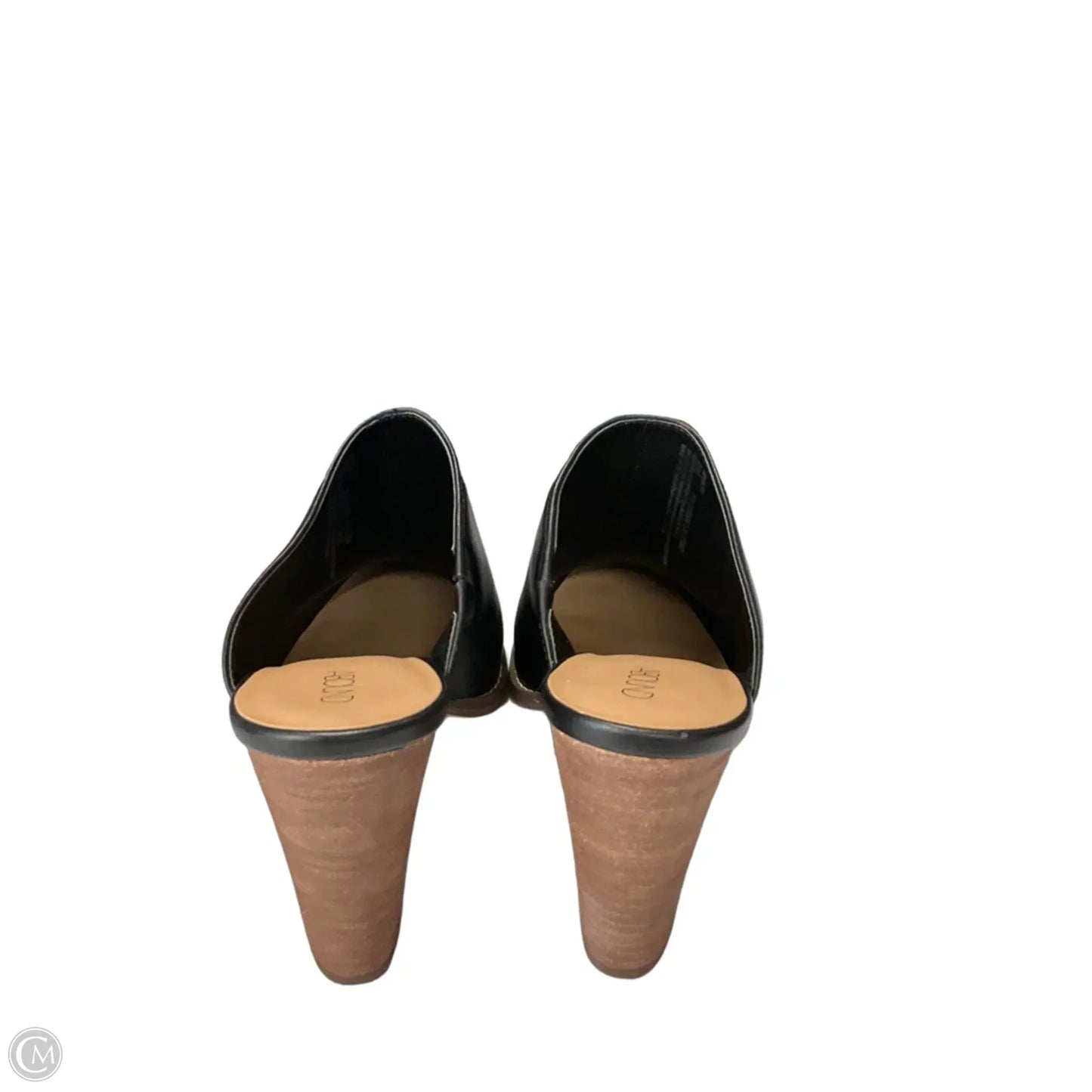 Shoes Heels Platform By Abound In Black & Brown, Size: 8