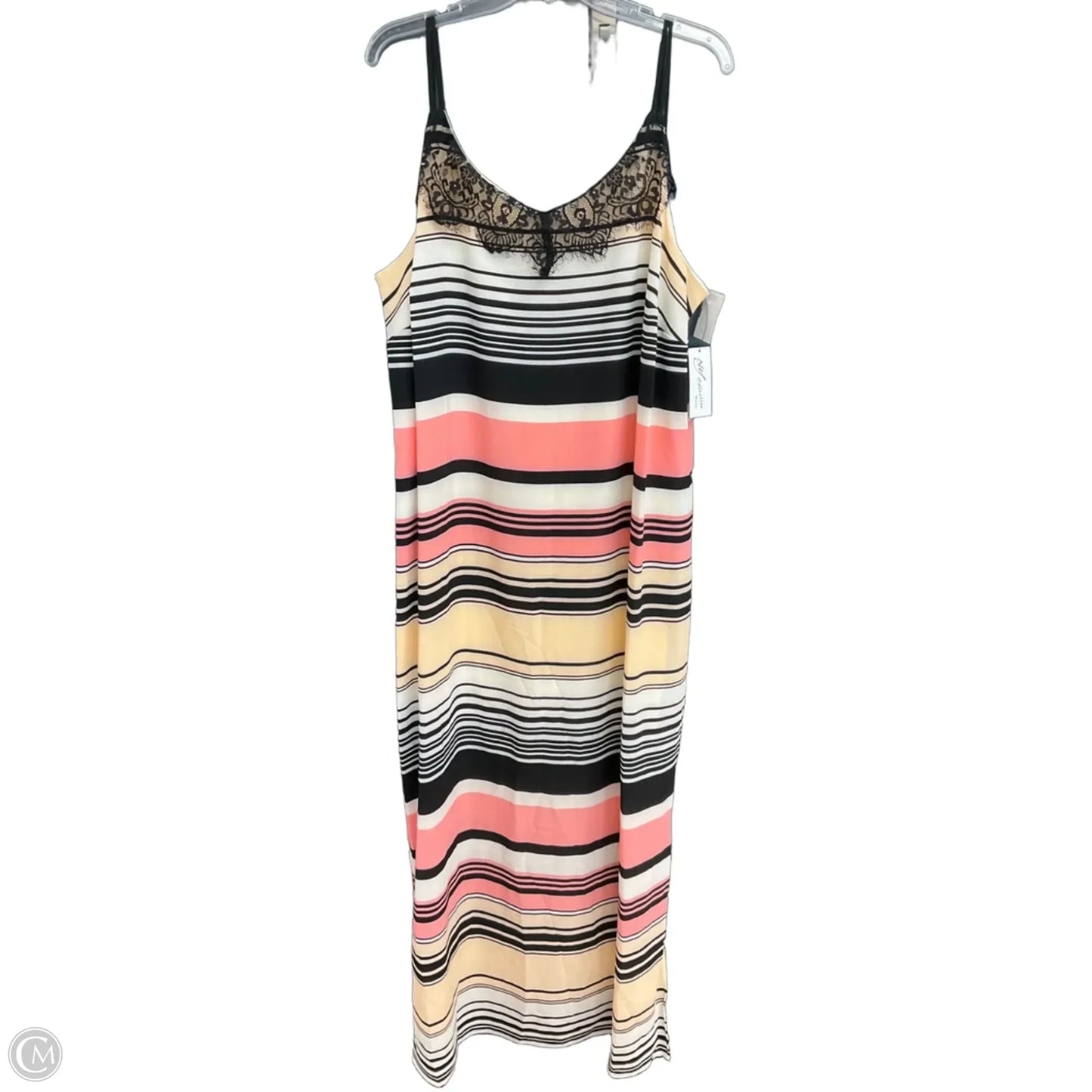 Dress Casual Maxi By Ny Collection In Striped Pattern, Size: 2x