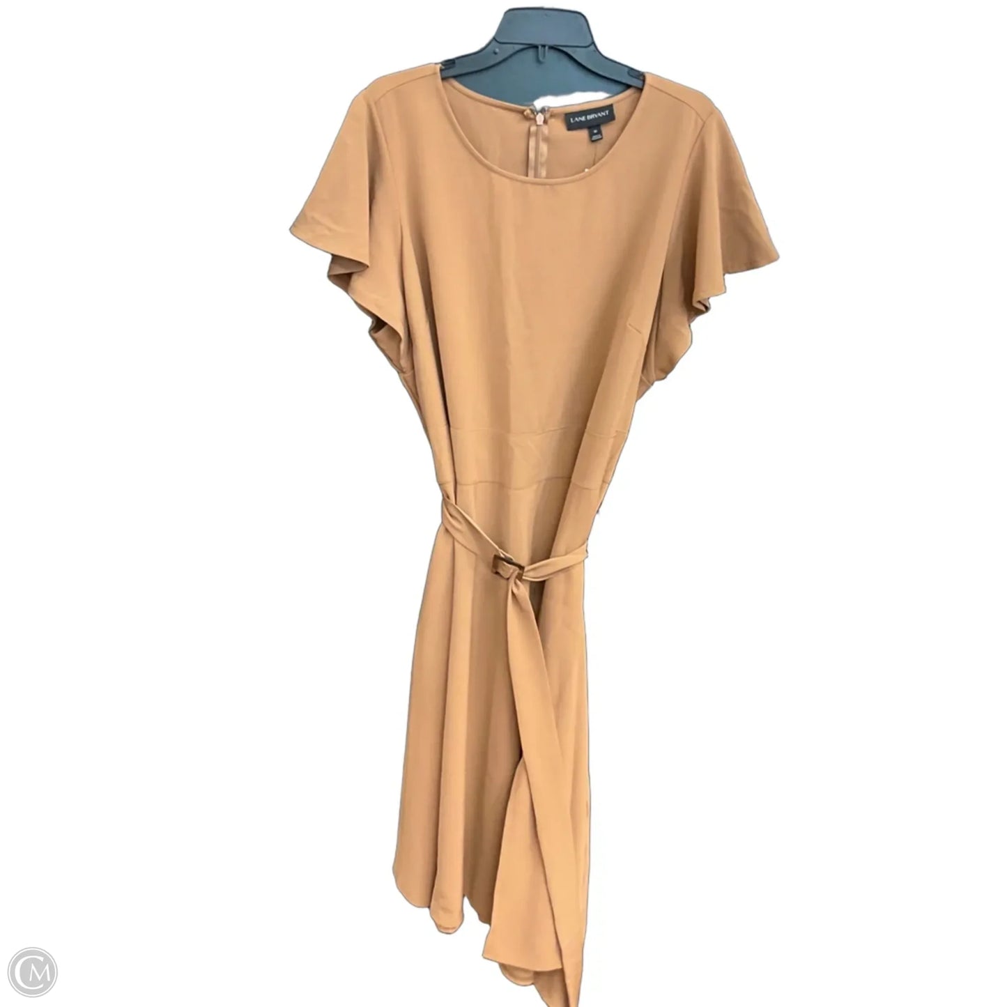Dress Casual Maxi By Lane Bryant In Brown, Size: 1x