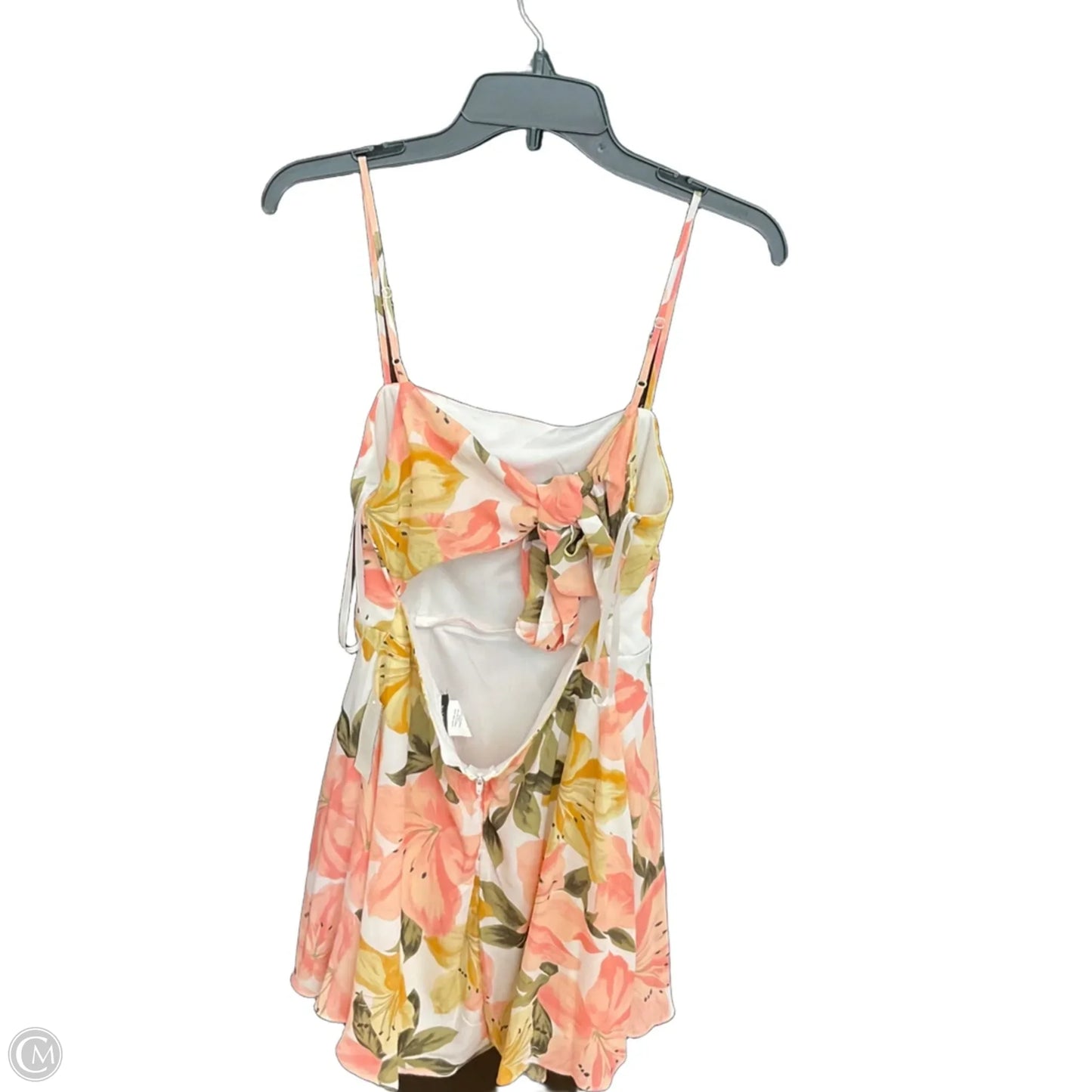 Dress Casual Short By Cme In Floral Print, Size: M