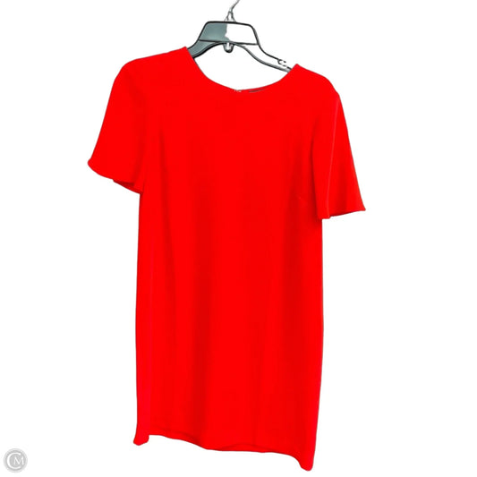 Dress Casual Short By Ann Taylor In Orange, Size: S
