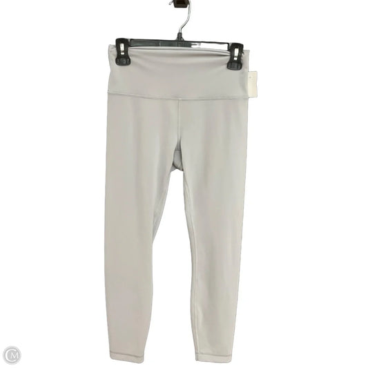 Athletic Leggings By Lululemon In Grey, Size: M