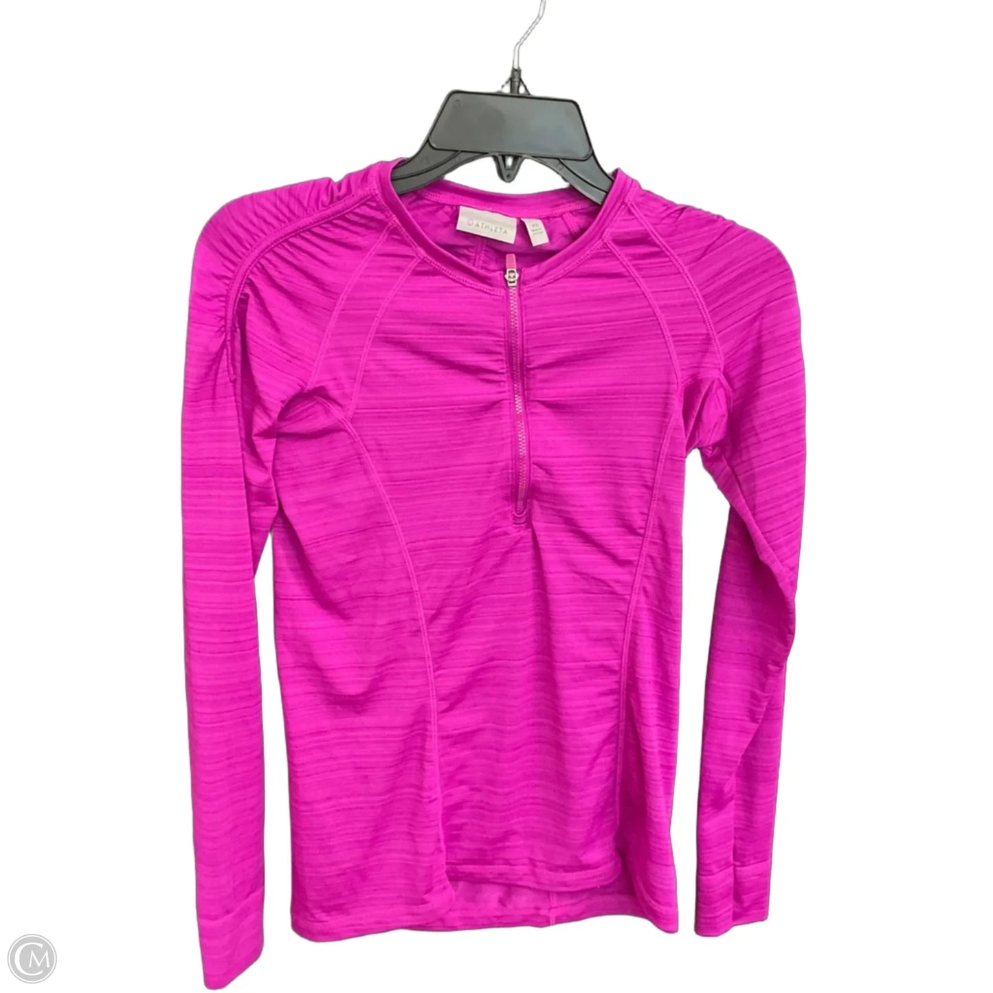 Athletic Top Long Sleeve Crewneck By Athleta In Purple, Size: Xs