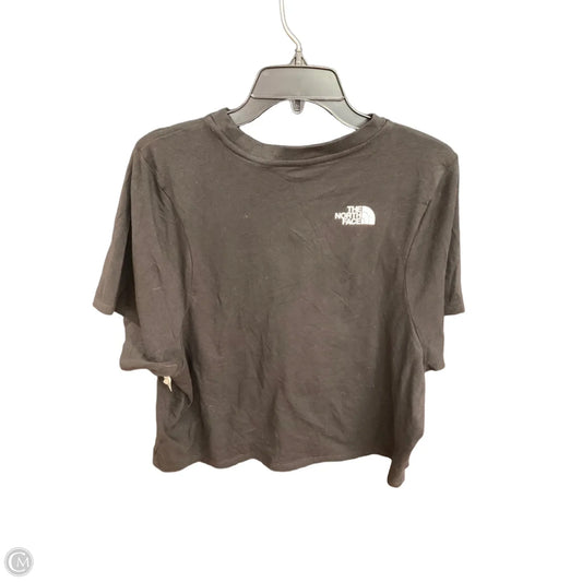 Athletic Top Short Sleeve By The North Face In Black, Size: Xxl