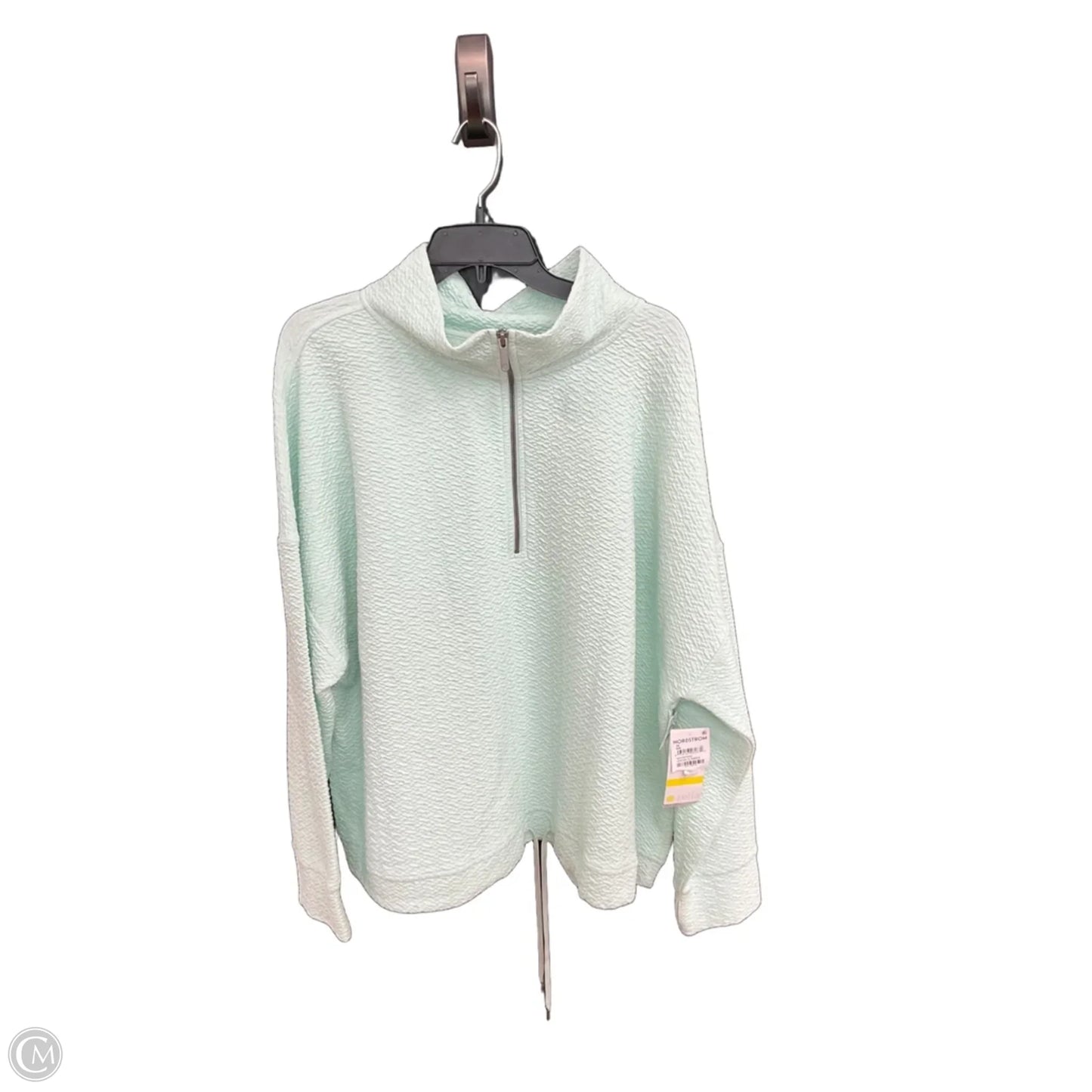 Athletic Sweatshirt Collar By Zella In Green, Size: 3x