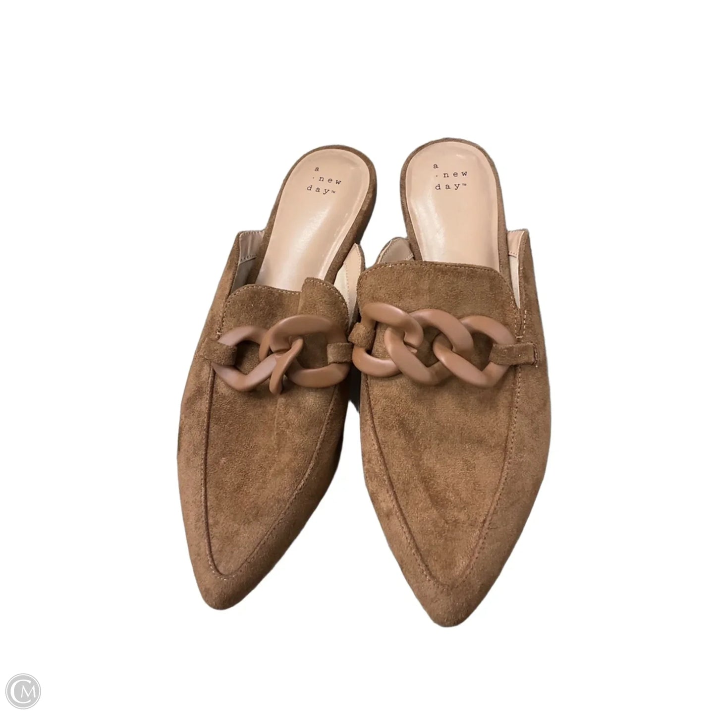 Sandals Flats By A New Day In Tan, Size: 10
