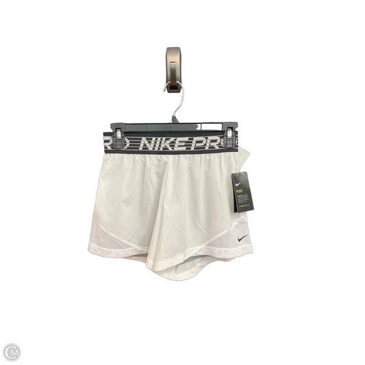 Athletic Shorts By Nike In White, Size: Xs