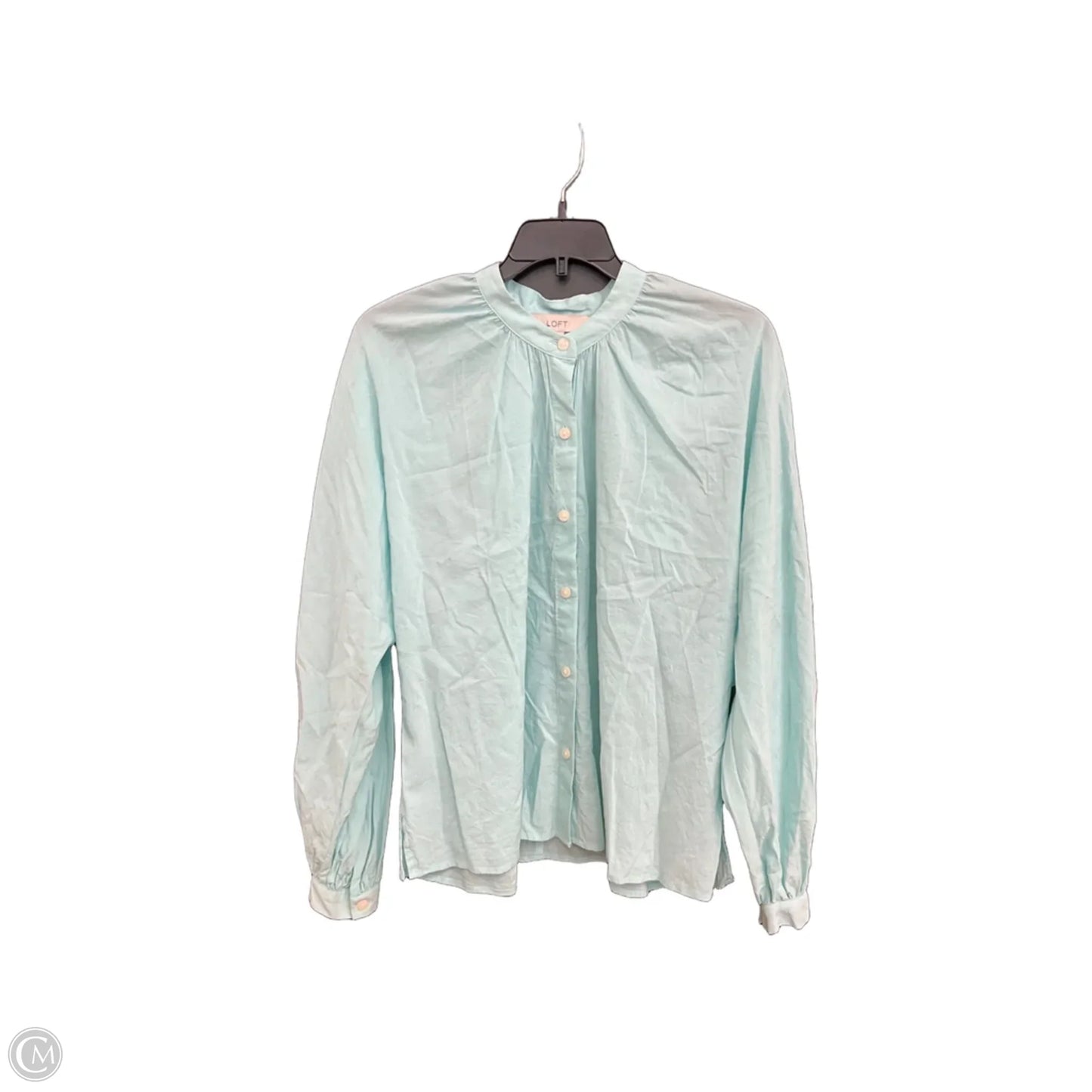 Top Long Sleeve By Loft In Blue, Size: S