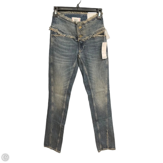Jeans Skinny By Bdg In Blue Denim, Size: 0
