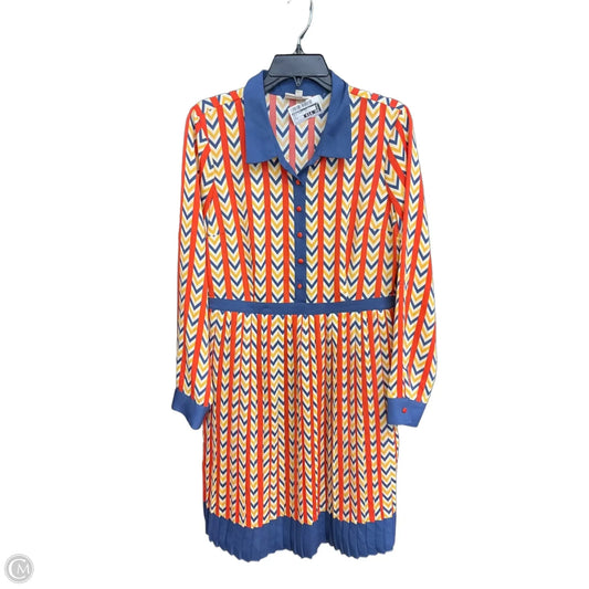 Dress Casual Midi By Modcloth In Multi-colored, Size: L