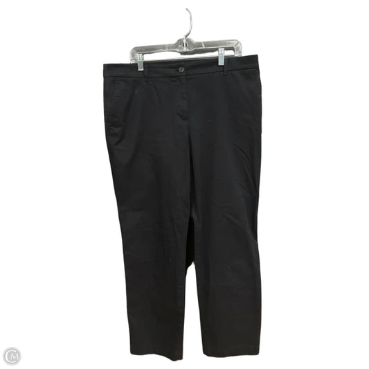 Pants Chinos & Khakis By Talbots In Black, Size: 16