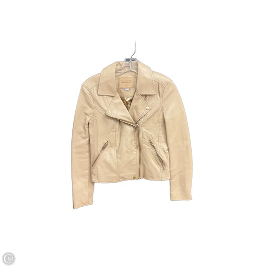 Jacket Moto Leather By Blanknyc In Tan, Size: Xs