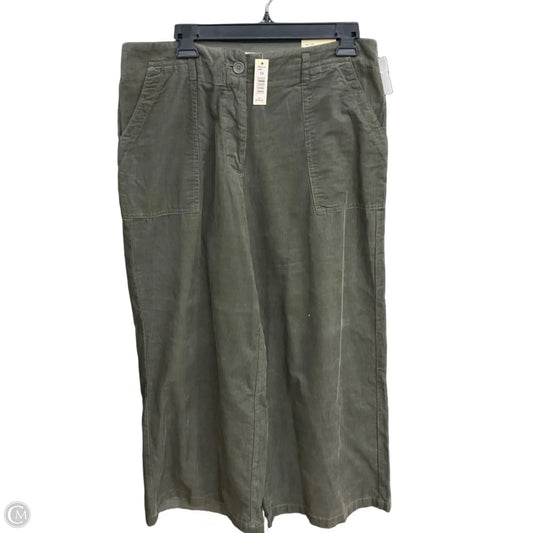 Pants Corduroy By Max Studio In Green, Size: 14