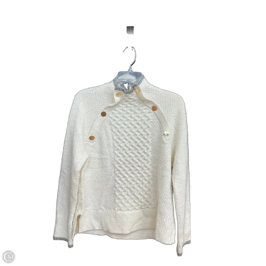 Sweater By Ann Taylor In White, Size: S