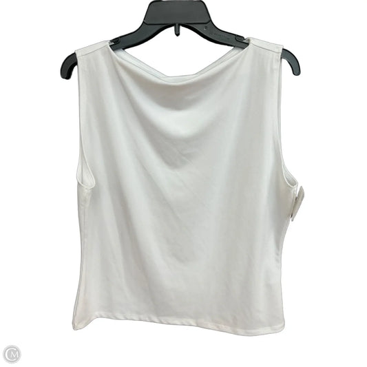 Top Sleeveless By Abercrombie And Fitch In White, Size: Xl