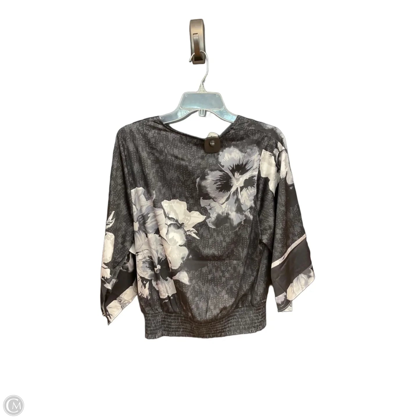 Top Long Sleeve By White House Black Market In Black, Size: S