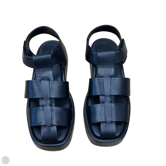 Sandals Flats By Pilcro In Black, Size: 11