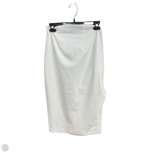 Skirt Maxi By Express In White, Size: 10