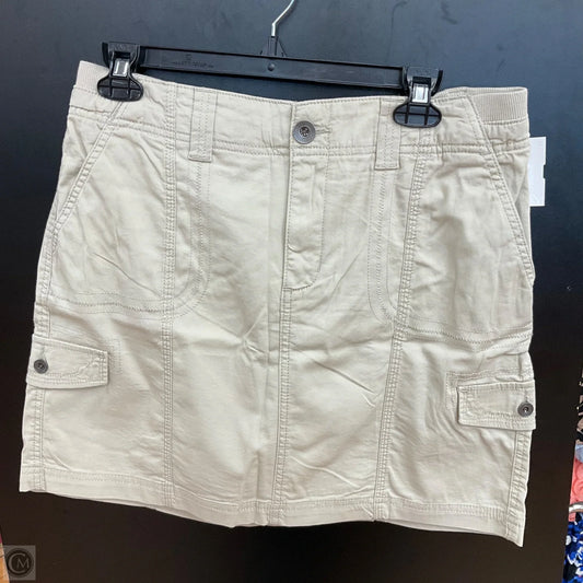 Skirt Midi By Style And Company In Tan, Size: M