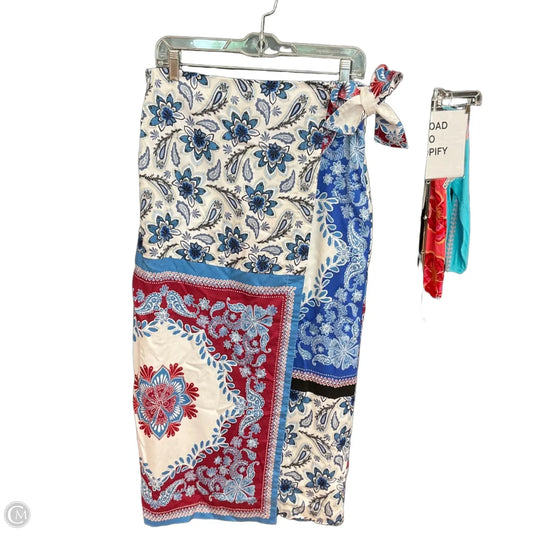 Skirt Maxi By Loft In Multi-colored, Size: M