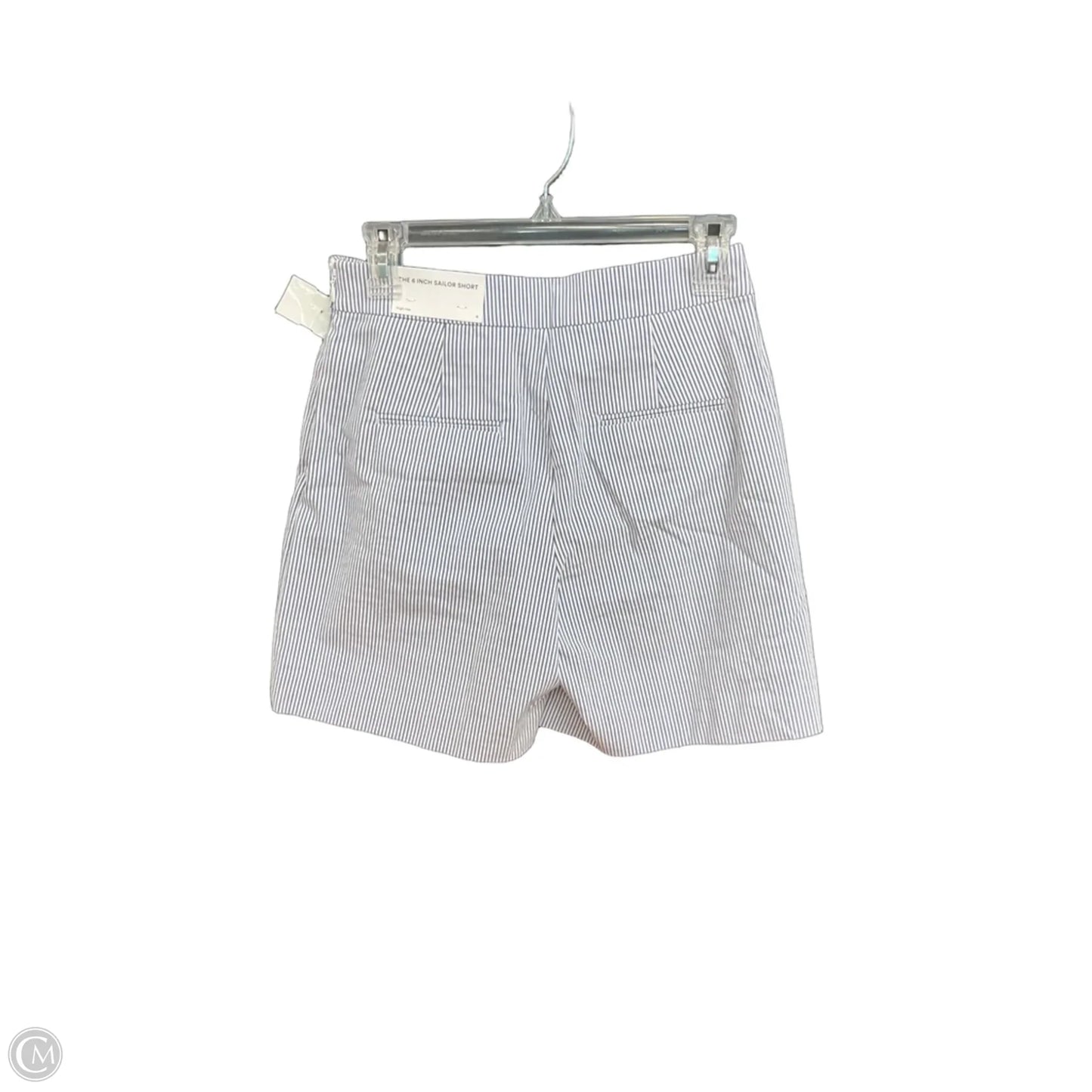 Shorts By Ann Taylor In Striped Pattern, Size: 0