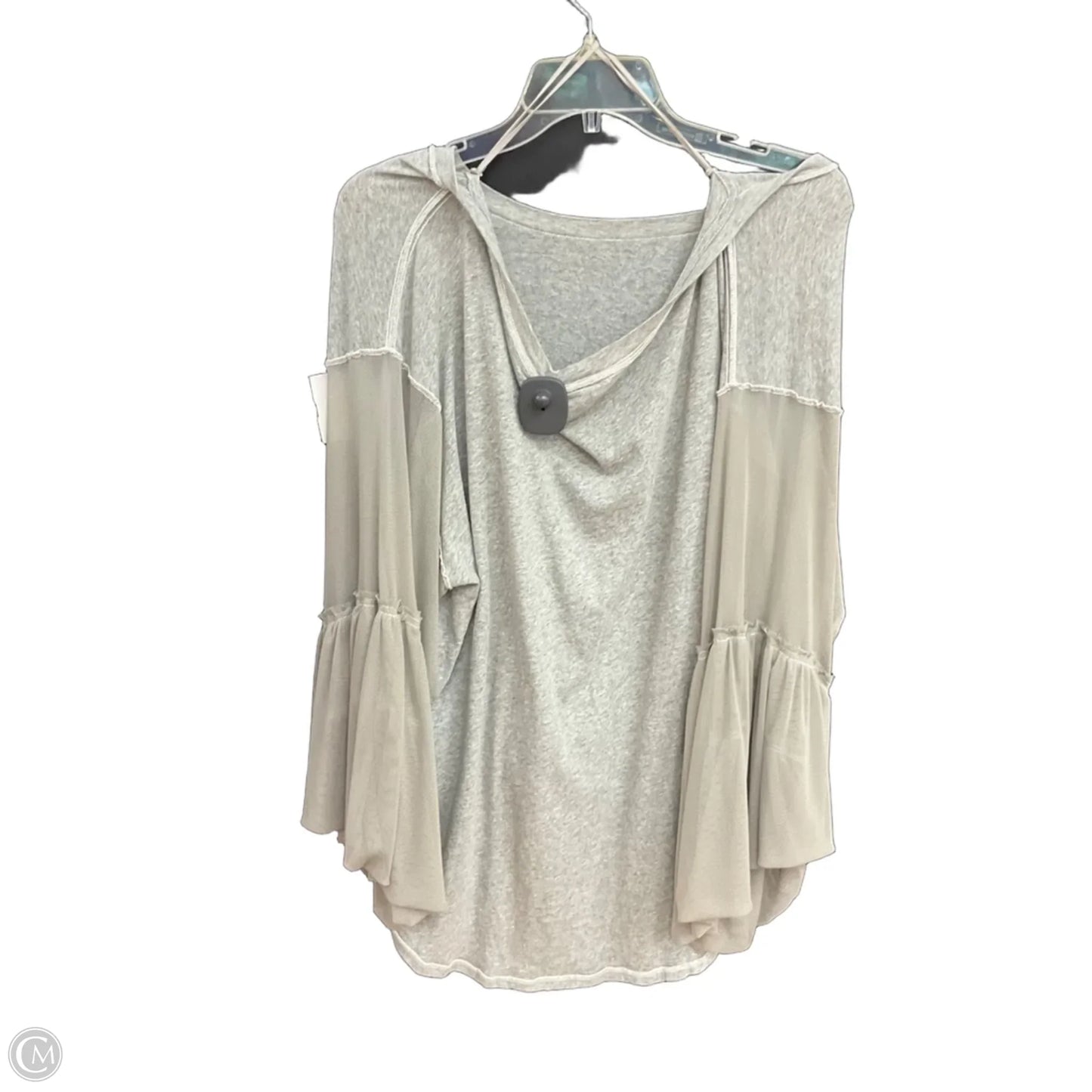 Top Long Sleeve By Free People In Grey, Size: Sp