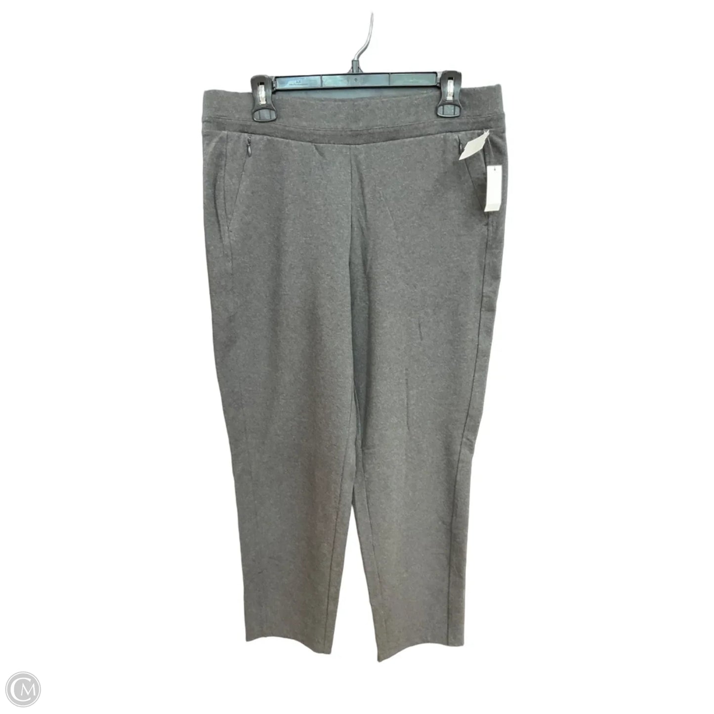 Athletic Pants By Talbots In Grey, Size: 12