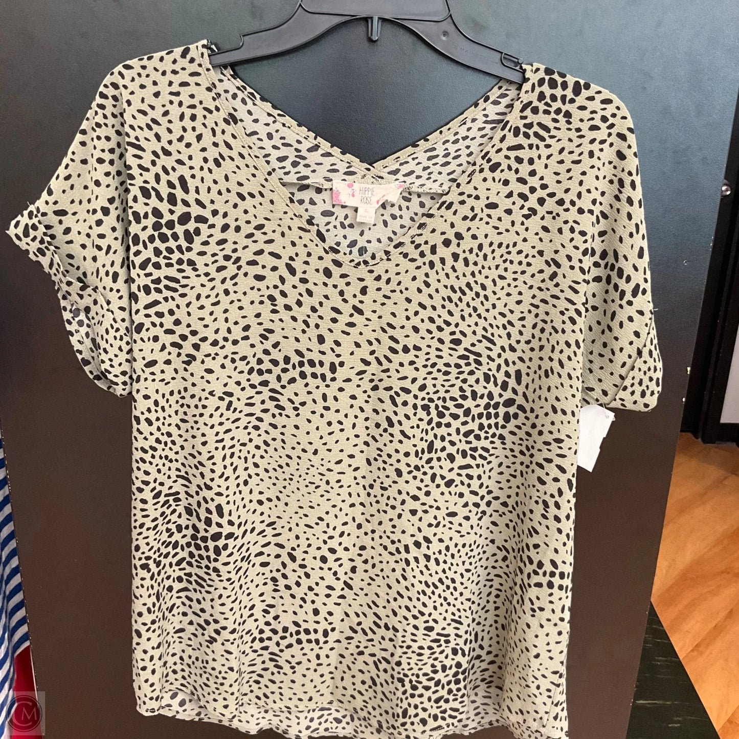 Top Sleeveless By Hippie Rose In Animal Print, Size: L