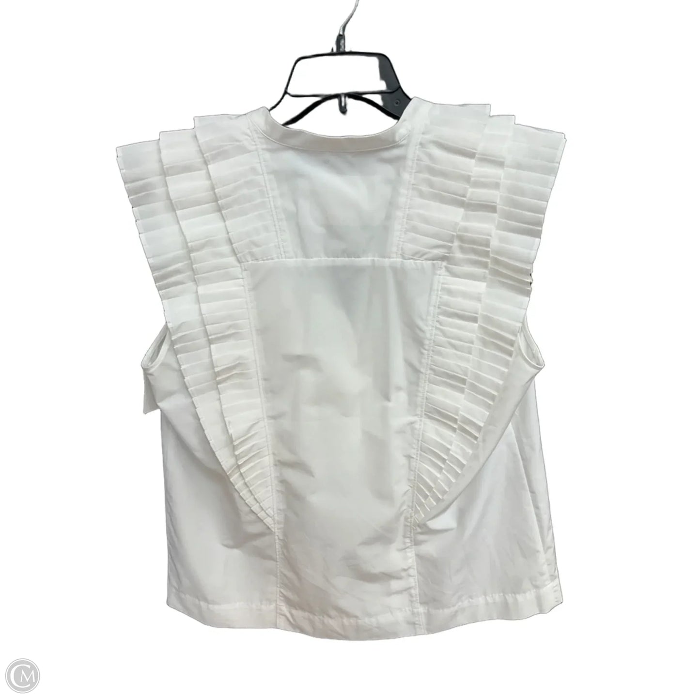 Top Sleeveless By Maeve In White, Size: M