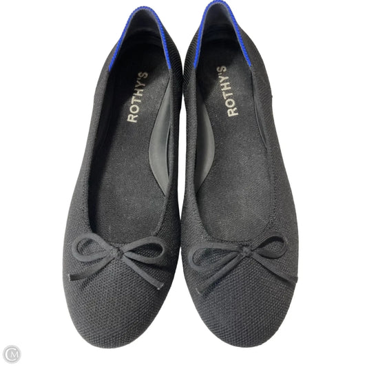 Shoes Flats By Rothys In Black, Size: 7
