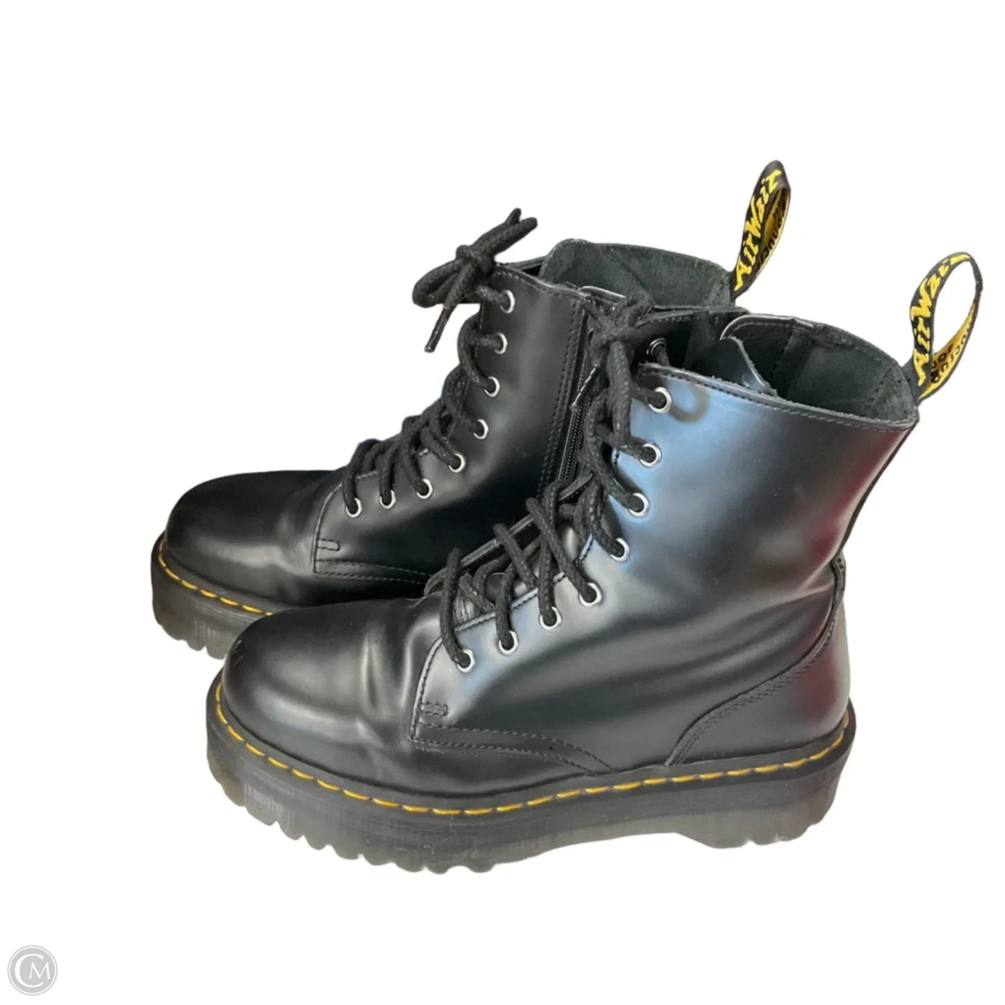 Boots Combat By Dr Martens In Black, Size: 9